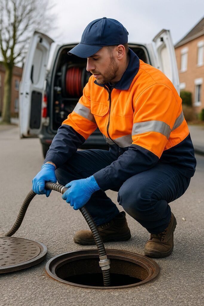 Débouchage urgent Liège : solution garantie samedi